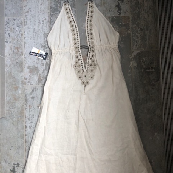 Bathing Suit Cover Up/Dress with Embellishments - Picture 1 of 9
